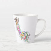 Blume Bouquet Giraffe Tasse (Rechts)