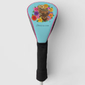 Blume Bouquet Golf Headcover (Vorderseite)