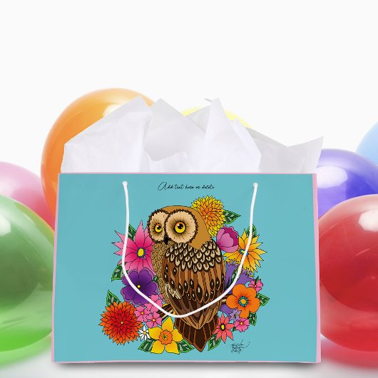 Blume Bouquet Große Geschenktüte