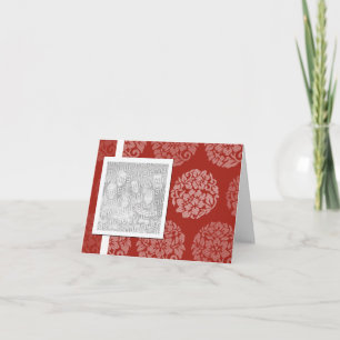 Blume Bouquet Grußkarten Feiertagskarte