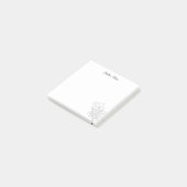 Blume-Bouquet-Hinweise Post-it Klebezettel (angewinkelt)