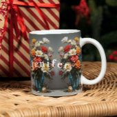Blume Bouquet Kaffee Tasse