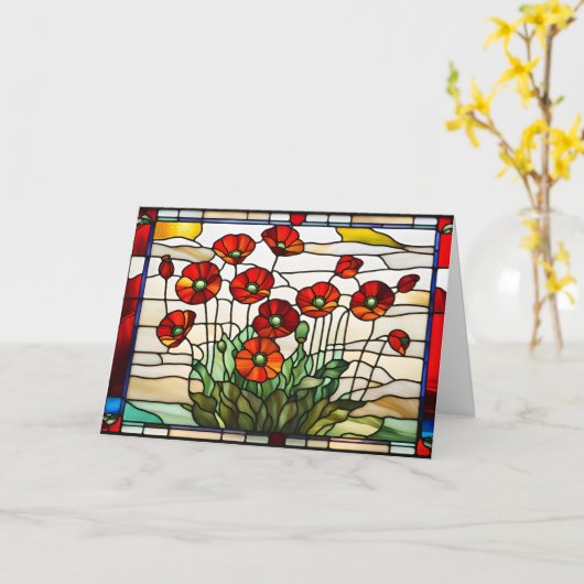 Blume Bouquet Karte (Gelbe Blume)