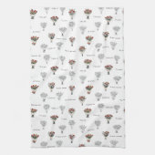 Blume Bouquet Küchentücher (Vertikal)