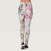 Blume Bouquet Leggings (Rückseite)