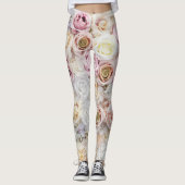 Blume Bouquet Leggings (Vorderseite)