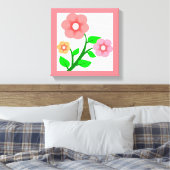 BLUME BOUQUET LEINWANDDRUCK (Insitu (Schlafzimmer))