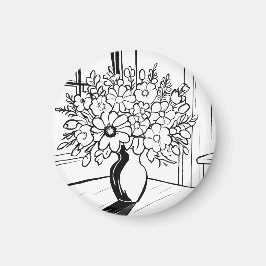 Blume Bouquet Magnet