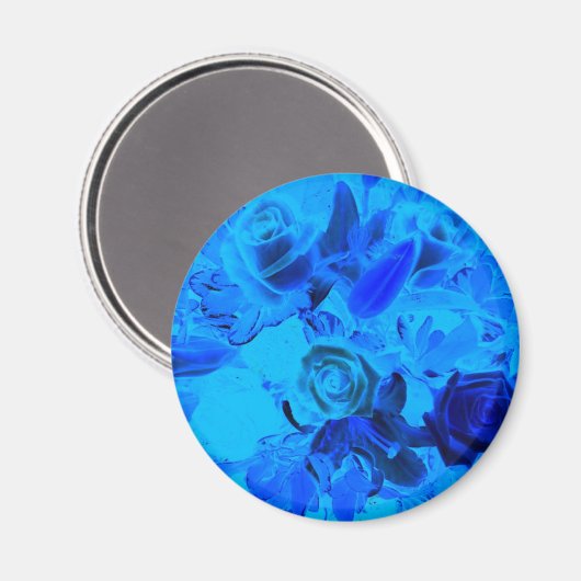Blume Bouquet Magnet (Vorderseite/Rückseite)