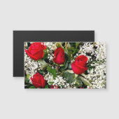 Blume Bouquet Magnetkarte (Vorne/Hinten)