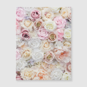 Blume Bouquet Magnetkarte