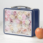 Blume Bouquet Metall Brotdose (Beispiel)