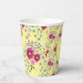 Blume Bouquet mit Dahlia Paper Cups Pappbecher (Rechts)