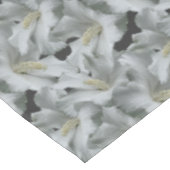 Blume Bouquet mit weißem Hibiskus Tischdecke (Schrägansicht)