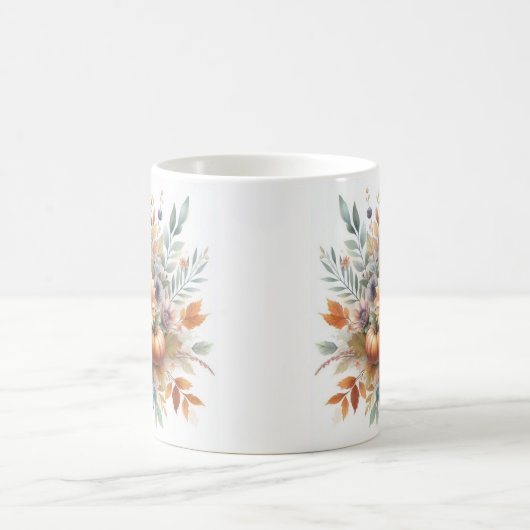 Blume Bouquet Motif Kaffeetasse (Mittel)