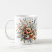 Blume Bouquet Motif Kaffeetasse (Links)