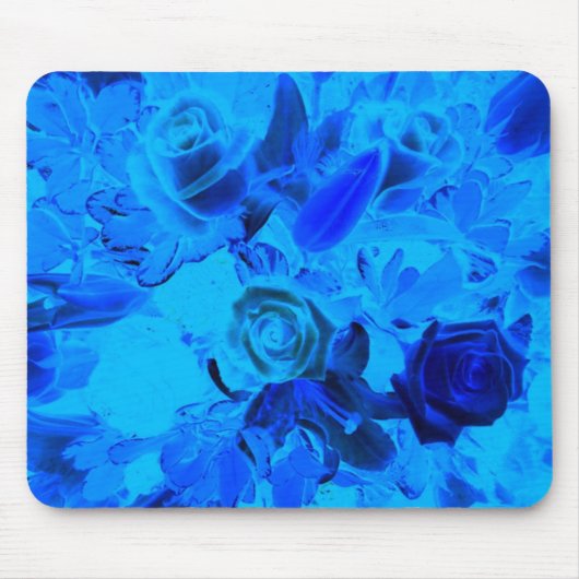 Blume Bouquet Mousepad (Vorne)