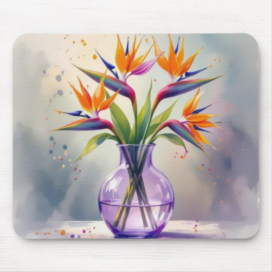 Blume Bouquet Mousepad (Vorne)