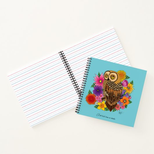 Blume Bouquet Notizblock (Innenseite)