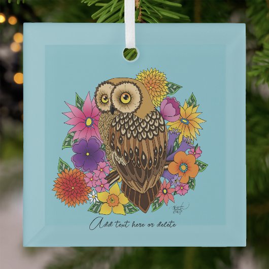 Blume Bouquet Ornament Aus Glas