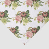 Blume Bouquet Pattern Seidenpapier (Ausschnitt)