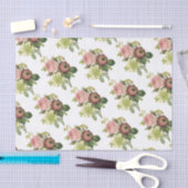 Blume Bouquet Pattern Seidenpapier (Handwerk)