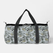 Blume Bouquet Personalisiert Duffle Bag (Vorderseite)