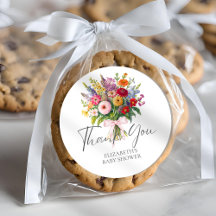 Blume Bouquet Pink Bow Vielen Dank