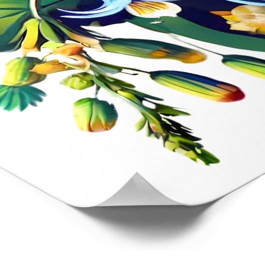 Blume Bouquet Poster (Ecke)