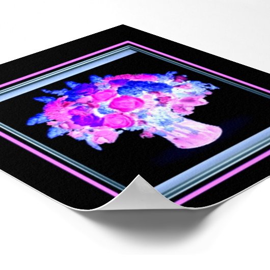 Blume Bouquet Poster (Ecke)