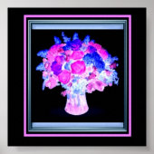 Blume Bouquet Poster (Vorne)