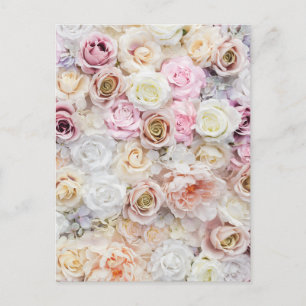 Blume Bouquet Postkarte