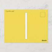 Blume Bouquet Postkarte (Rückseite)