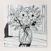 Blume Bouquet Puzzle (Vertikal)