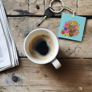 Blume Bouquet Schlüsselanhänger