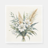 Blume Bouquet Serviette (Vorderseite)