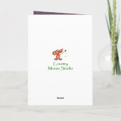 Blume Bouquet Stepmutter Geburtstagskarte Karte (Rückseite)