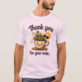 Blume Bouquet T - Shirt Design (Vorderseite)