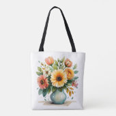 Blume Bouquet Tasche (Rückseite)