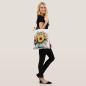 Blume Bouquet Tasche (Am Model)