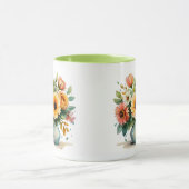 Blume Bouquet Tasse (Zentrum)