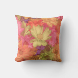 Blume Bouquet Throw Kissen