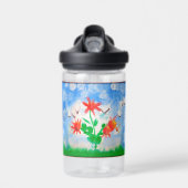 Blume Bouquet Trinkflasche (Vorne)