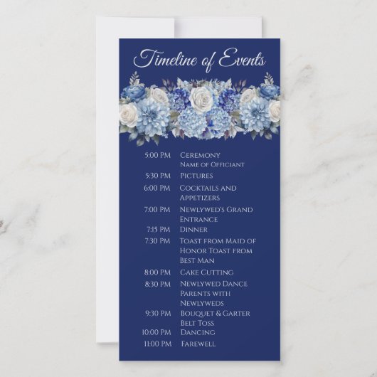 Blume Bouquet-Wedding: (Rückseite)