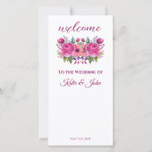 Blume Bouquet-Wedding - Aquarellfarbe - (Vorderseite)