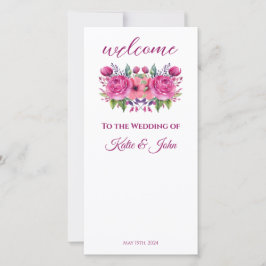 Blume Bouquet-Wedding - Aquarellfarbe -