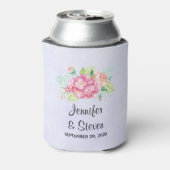 Blume Bouquet Wedding Dosenkühler (Kanne Rückseite)