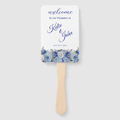 Blume Bouquet-Wedding: Fächer (Vorderseite)