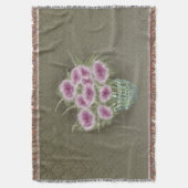 Blume Bouquet - Werftblanket Decke (Vorderseite Vertikal)