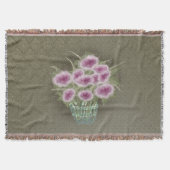 Blume Bouquet - Werftblanket Decke (Vorderseite)